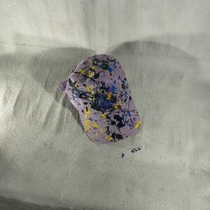Timothy Designs Women's Adj Lavender Distressed Unique Street Wear Art DesignCap